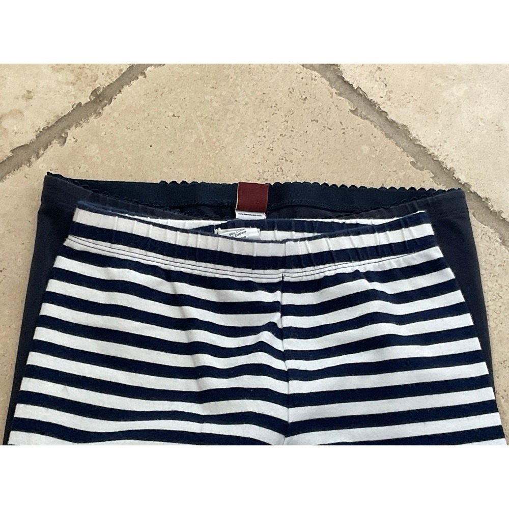 Tea Collection/Crewcuts blue Cropped Leggings Capris bundle; Girls Size 8 - Picture 7 of 7